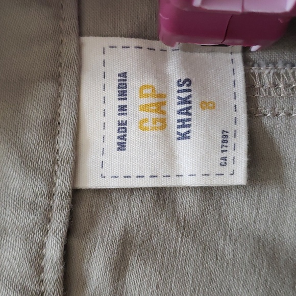 (8) GAP Khakis 100% Cotton Khaki Skirt Cargo Outdoor Casual Neutral Vacation - Picture 3 of 8